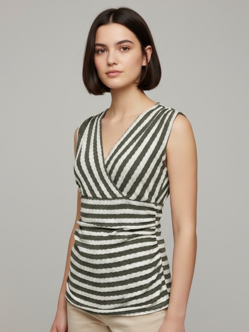 💛beautiful striped top from Ann Taylor